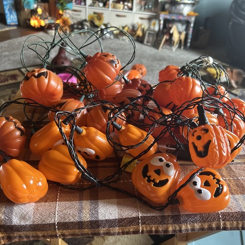 Halloween string lights - halloween,