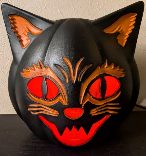 Halloween black cat plastic - cat,