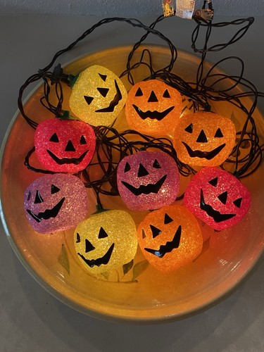 Vintage string lights melted - 2,